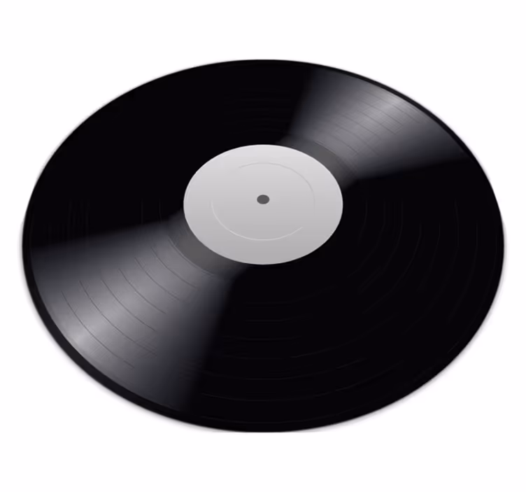 Vinyl záznam vinobraní vinyl koberec - TenStickers