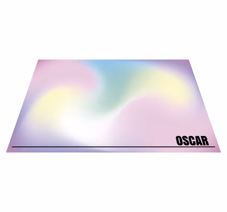 Moderní fluorový koberec s názvem - TenStickers