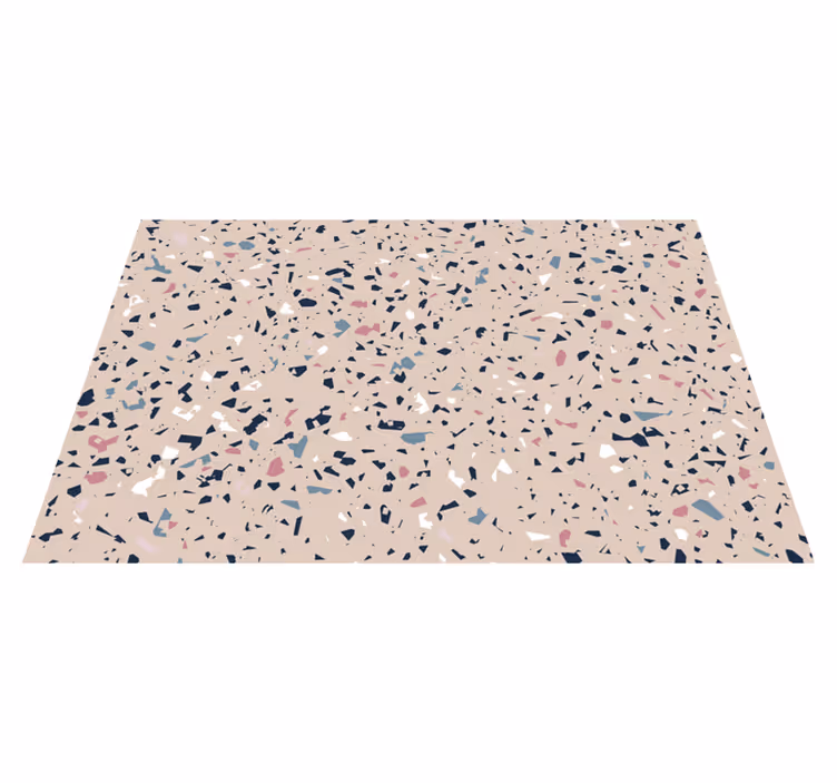 Báječný terrazzo textura kámen vinyl koberec - TenStickers