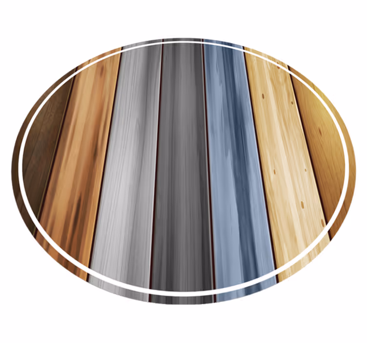 Ohromující kulatý vinylový koberec - TenStickers