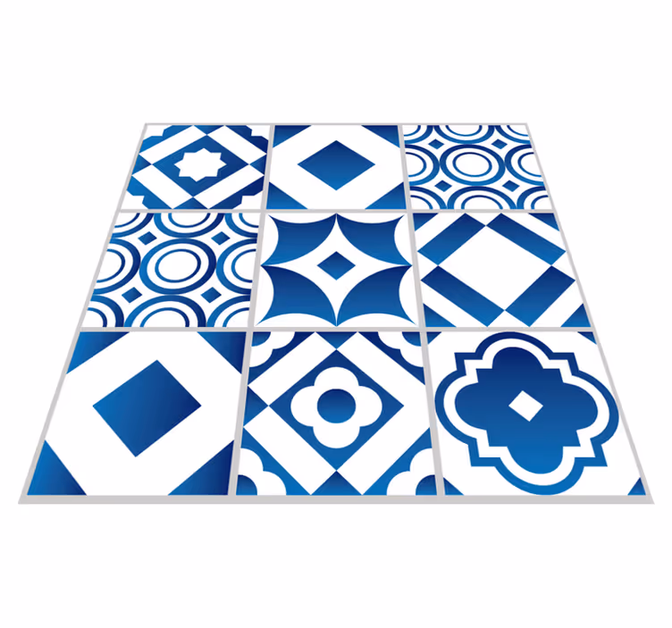 Elegantní dlaždice z vinylové kuchyně - TenStickers