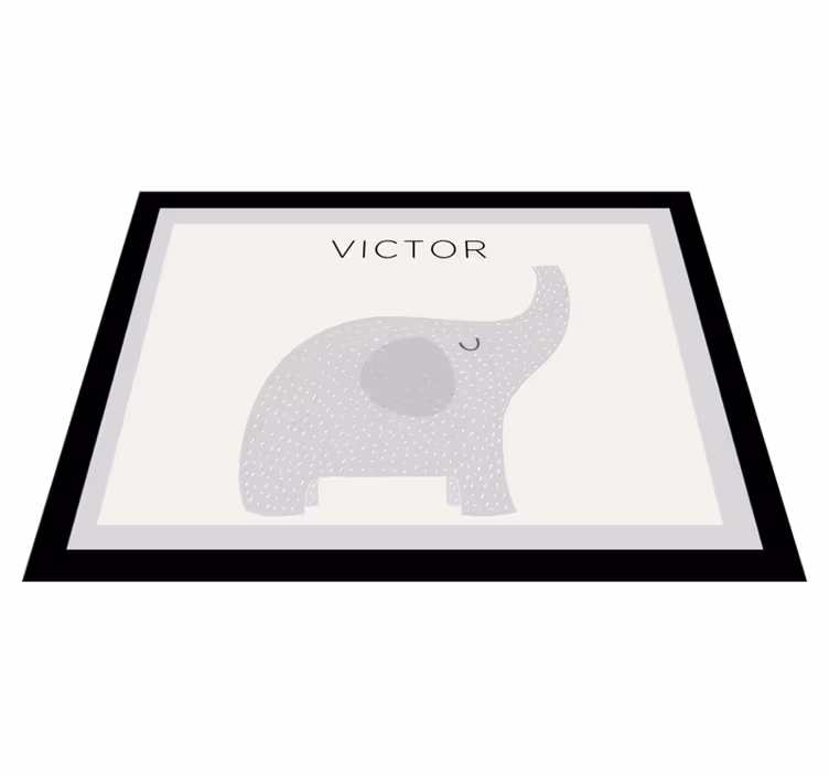 Přizpůsobitelný vinylový koberec pro děti - TenStickers