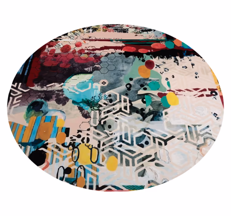 Mix moderního vinylového koberce městského umění - TenStickers