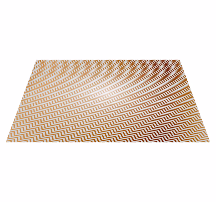 Cik cak geometrické tvary vinyl koberec - TenStickers