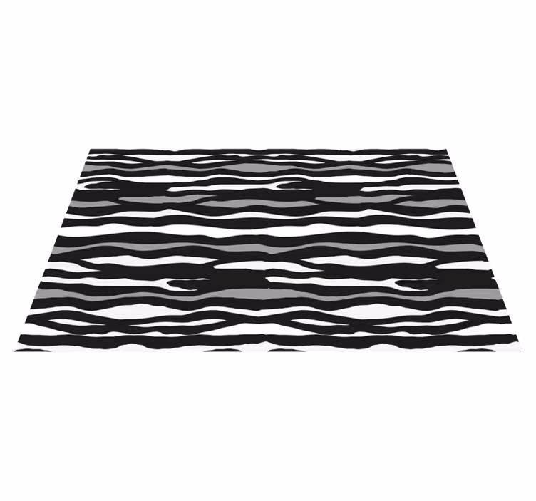 Vinyl koberec zebra zvíře tisk - TenStickers