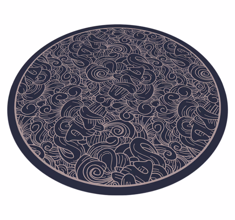 Motiv víru mandaly Mandala vinylový koberec - TenStickers