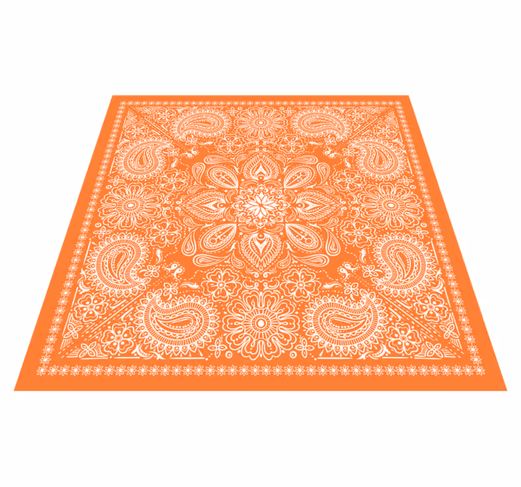 Ozdoba mandaly Mandala vinylový koberec - TenStickers
