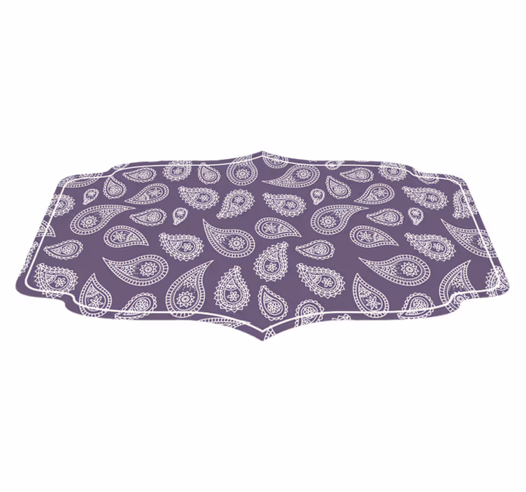 Motiv paisley mandaly Mandala vinylový koberec - TenStickers