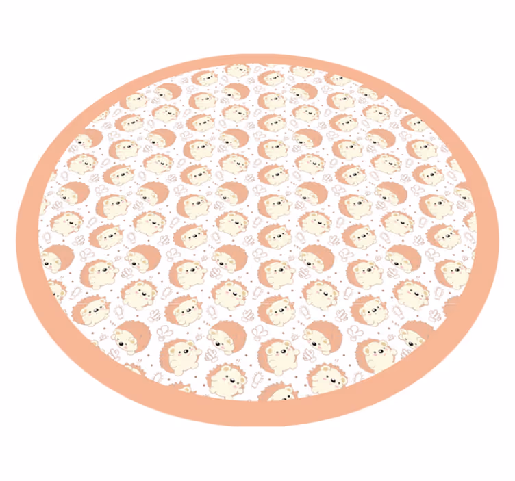 Dikobraz koberec zvířecí koberec - TenStickers