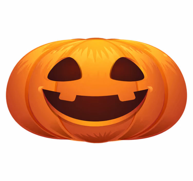 Dýně na halloweenský koberec - TenStickers