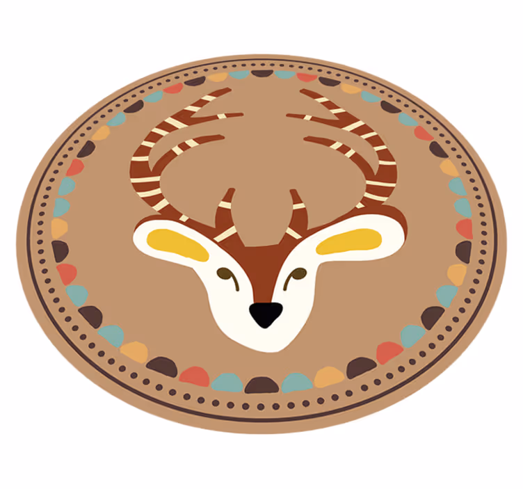 Vinylový koberec na jelení zvíře - TenStickers
