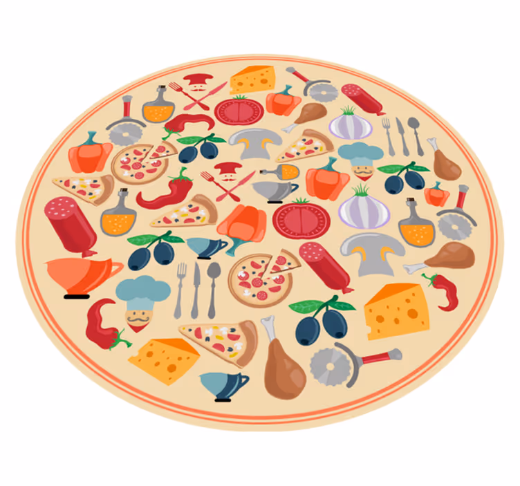 Ikony italského vinylového koberce pro teenagery - TenStickers