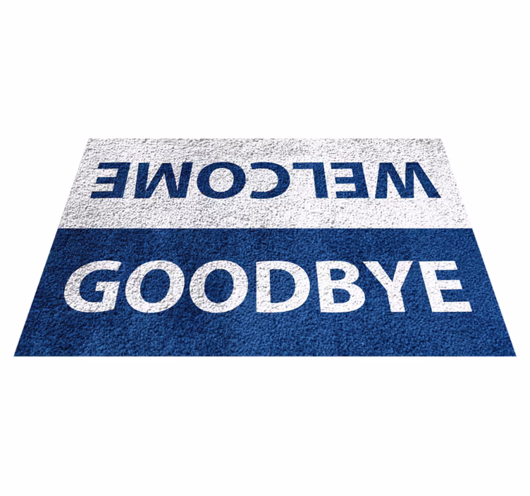 Vítejte a sbohem vinylový koberec - TenStickers