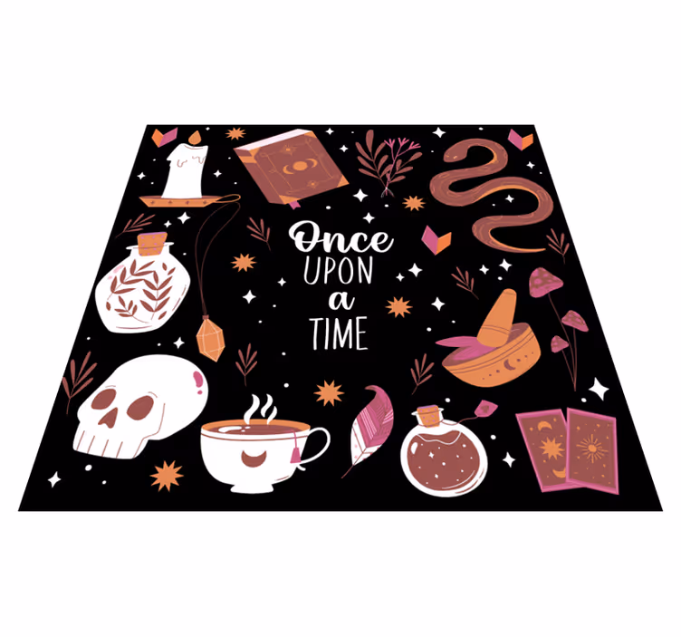 Pohádkový čas Ostatní Vinylový koberec - TenStickers