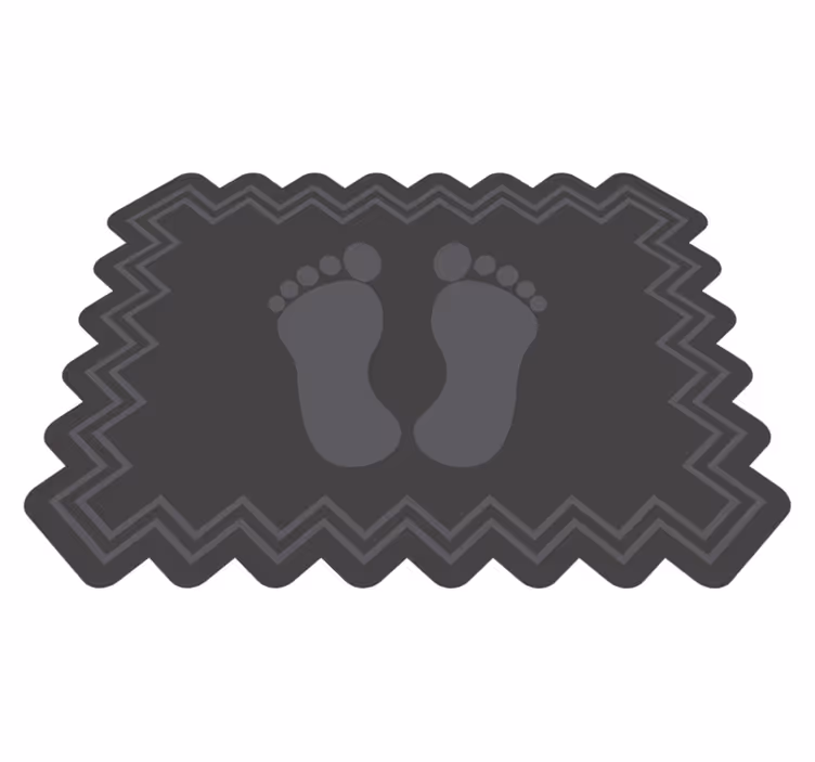 Koupelnová předložka Koupelnový vinylový koberec - TenStickers