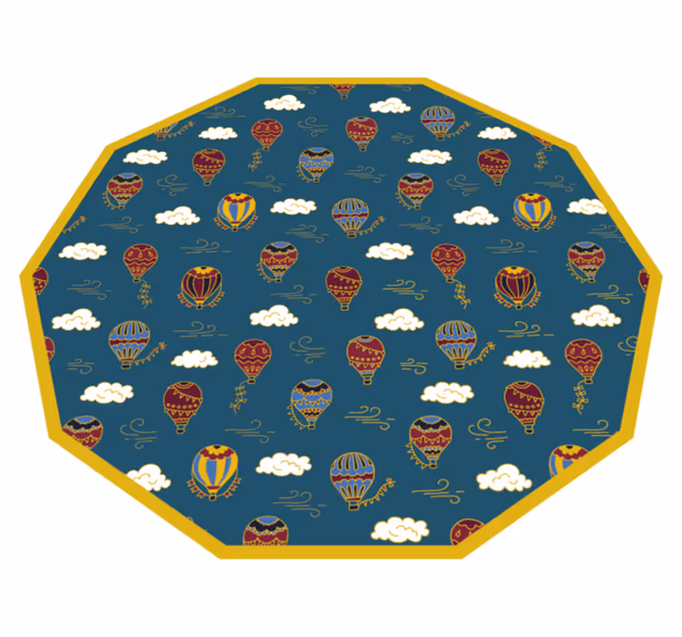 Dětské vzduchové balónky dětský vinylový koberec - TenStickers