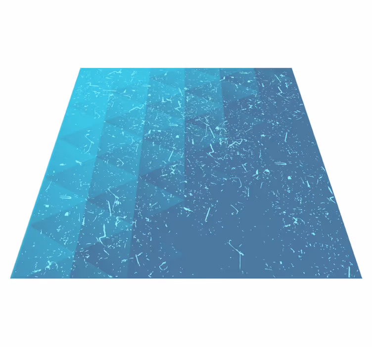 Texturovaný geometrický Mramorový vinylový koberec - TenStickers