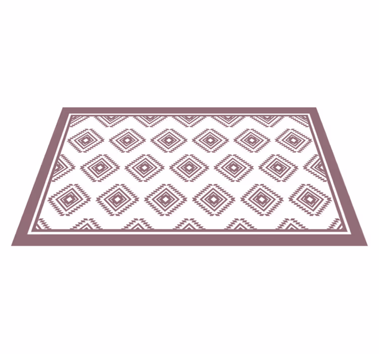 Etnický vzorovaný design Etnický vinylový koberec - TenStickers