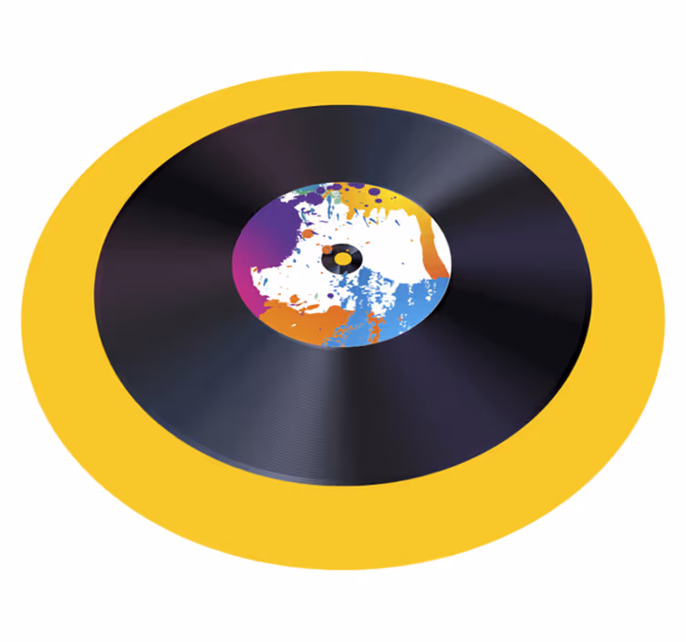 Barevný lp art moderní koberec - TenStickers