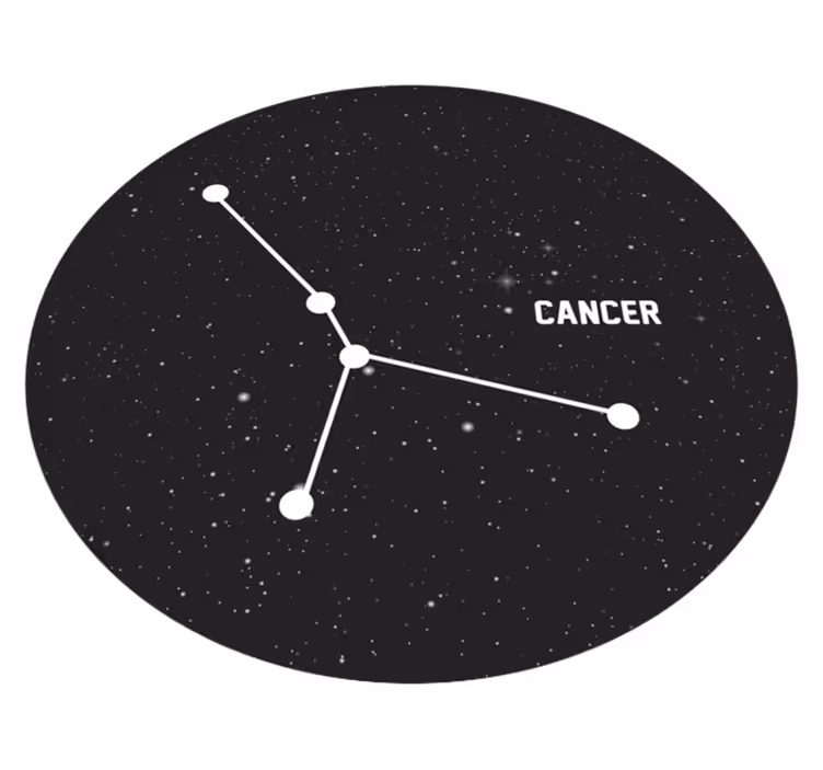 Zodiac znamení rakoviny moderní koberec - TenStickers