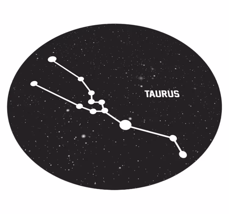 Znamení zvěrokruhu taurus moderní koberec - TenStickers