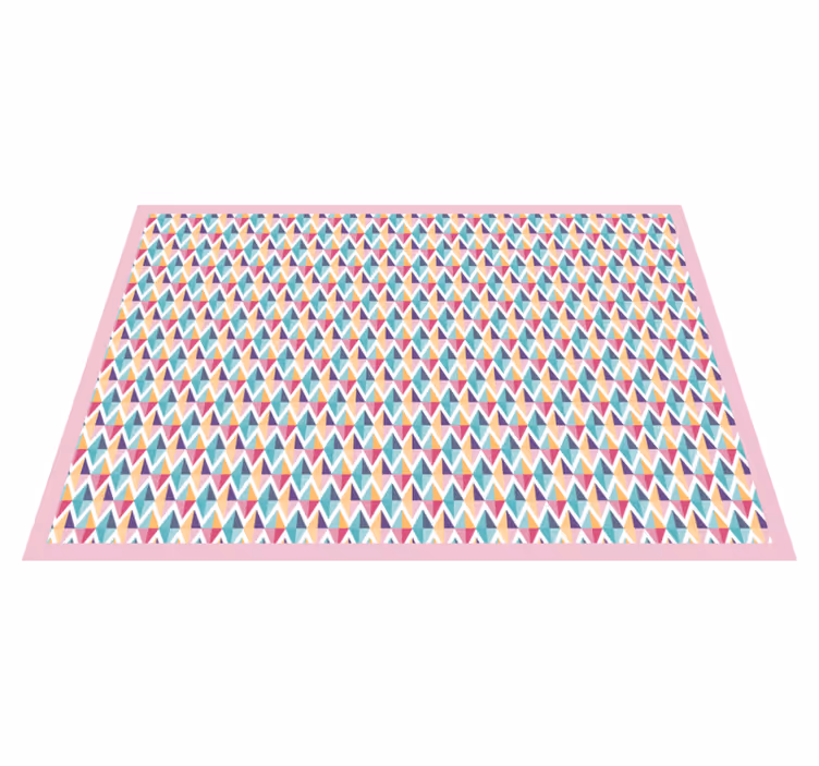 Barevné diamanty geometrické koberce - TenStickers