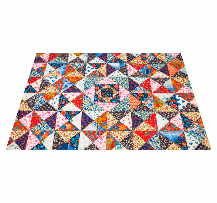 Turecký patchwork etnický koberec - TenStickers