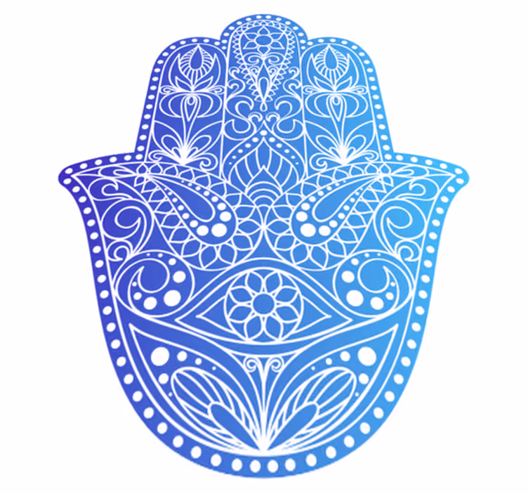 Výzdoba inspirovaná mandalou Mandala vinylový koberec - TenStickers
