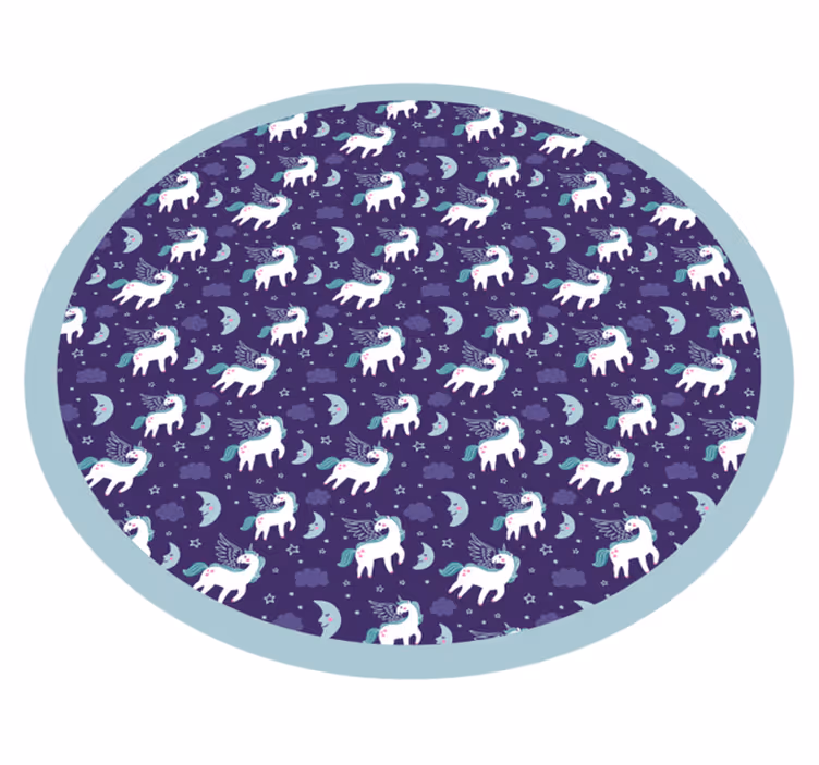 Kruh ledního medvěda Ostatní Vinylový koberec - TenStickers