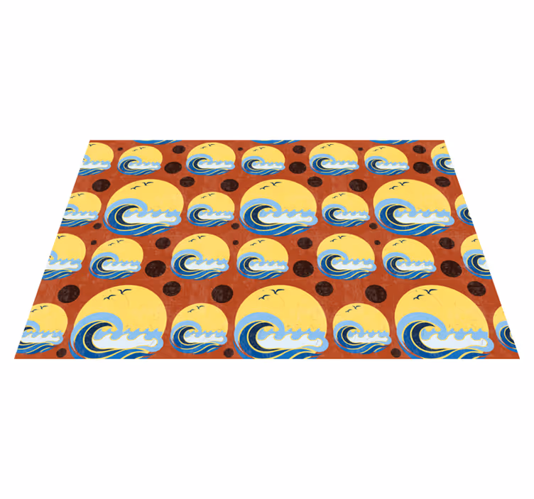 Přímořské snímky Ostatní Vinylový koberec - TenStickers