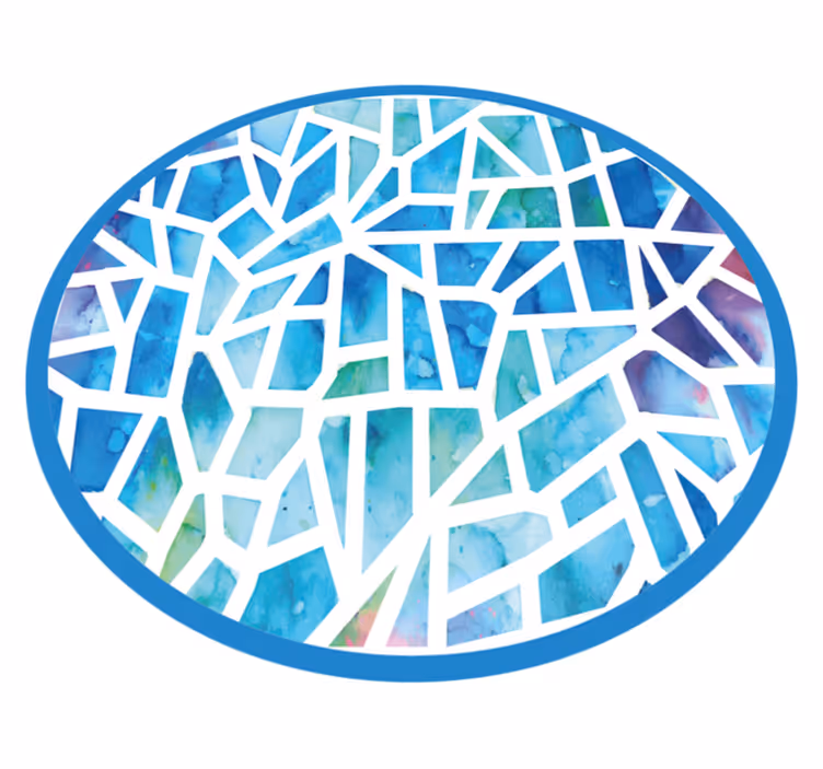 Mozaikový design mozaikové podlahové dlaždice - TenStickers