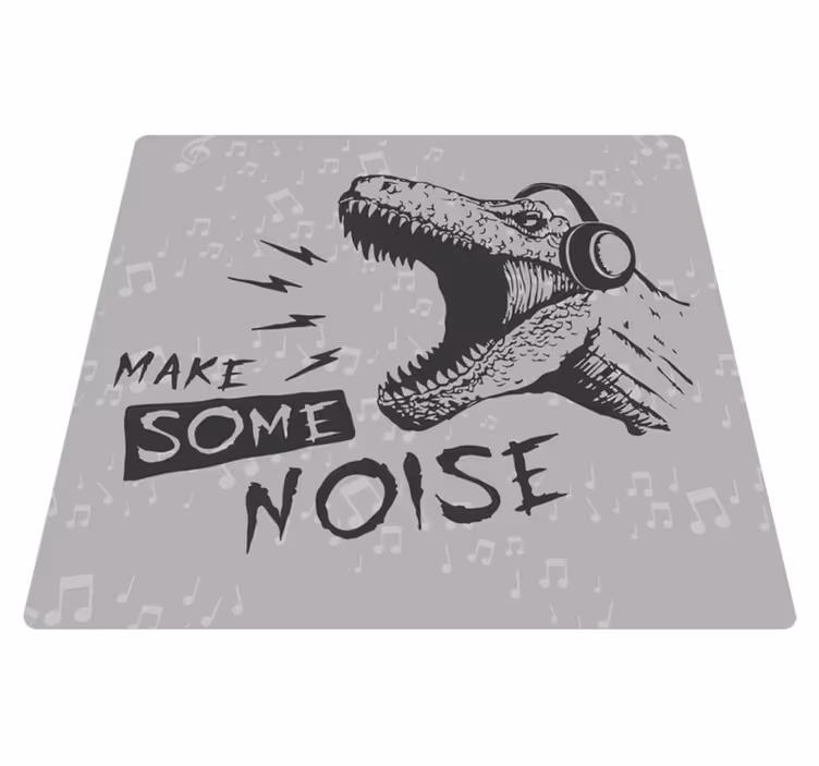 Dynamický zvuk dinosaura Ostatní Vinylový koberec - TenStickers
