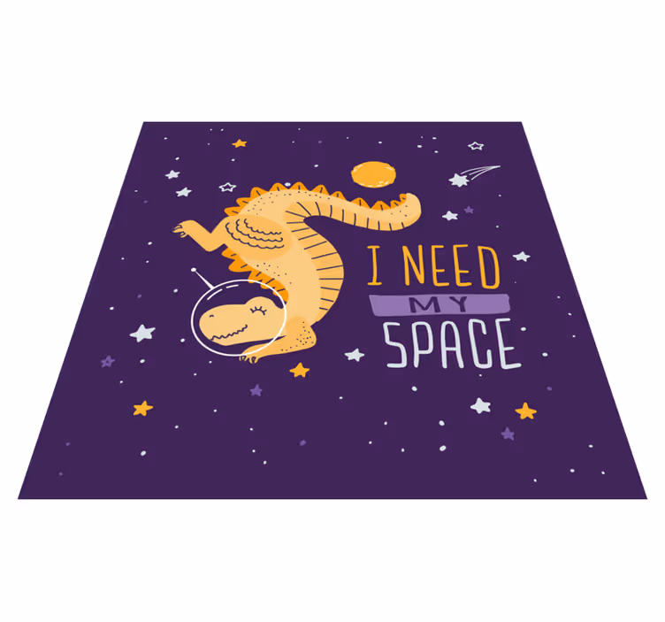 Potřebuji svůj vesmírný vinylový koberec dinosaurů - TenStickers