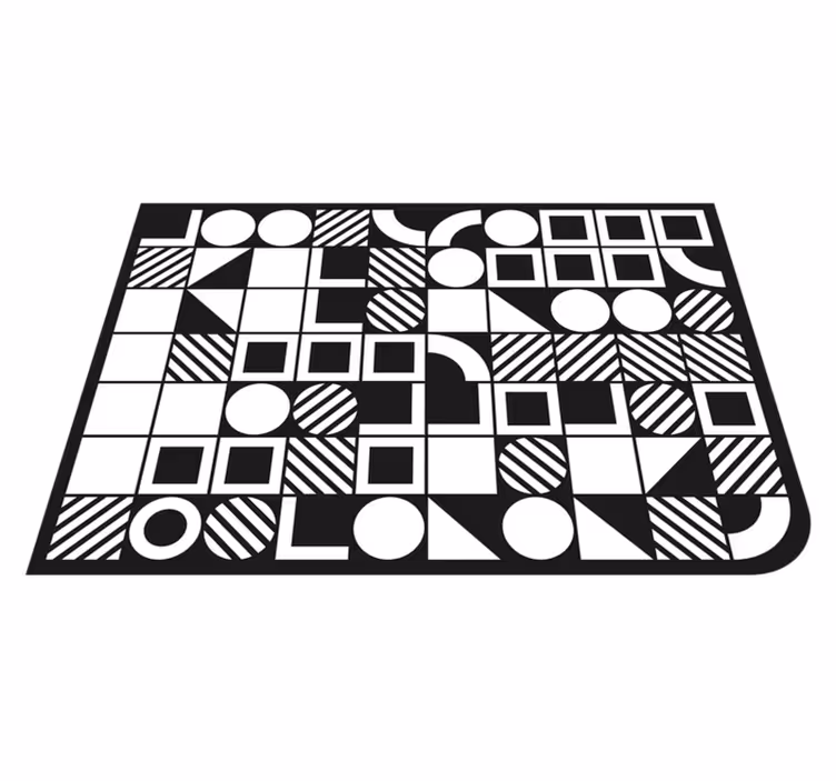 Abstraktní design moderní koberec - TenStickers