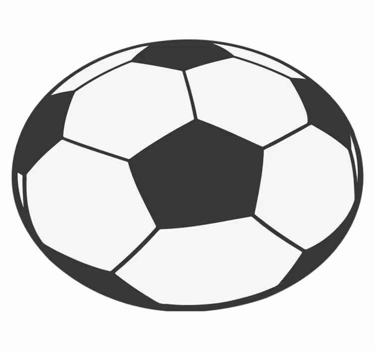 Fotbalový míč dětský vinylový koberec - TenStickers