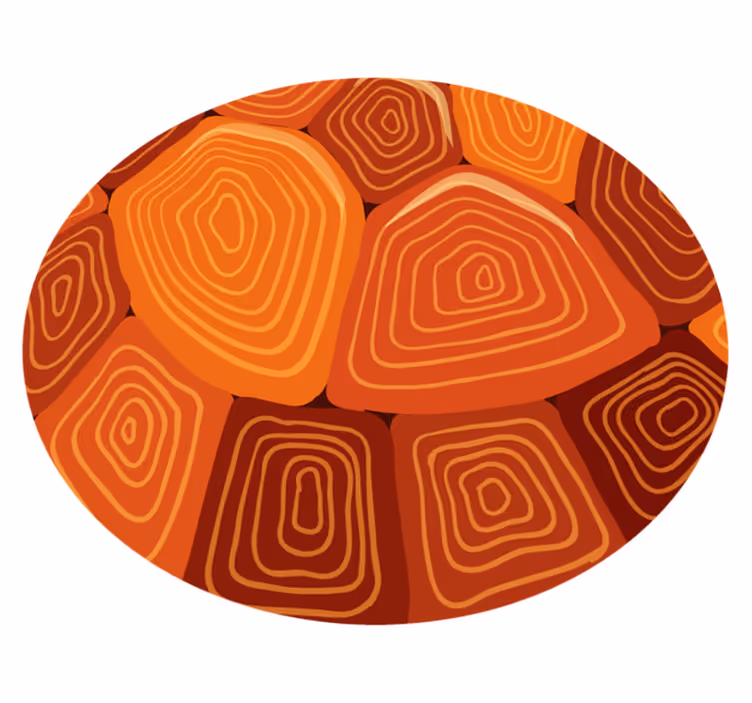 Vinylový koberec s potiskem želvy - TenStickers