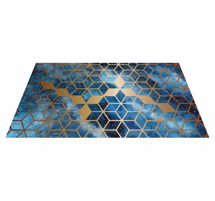 Galaxie moderní geometrické koberce - TenStickers