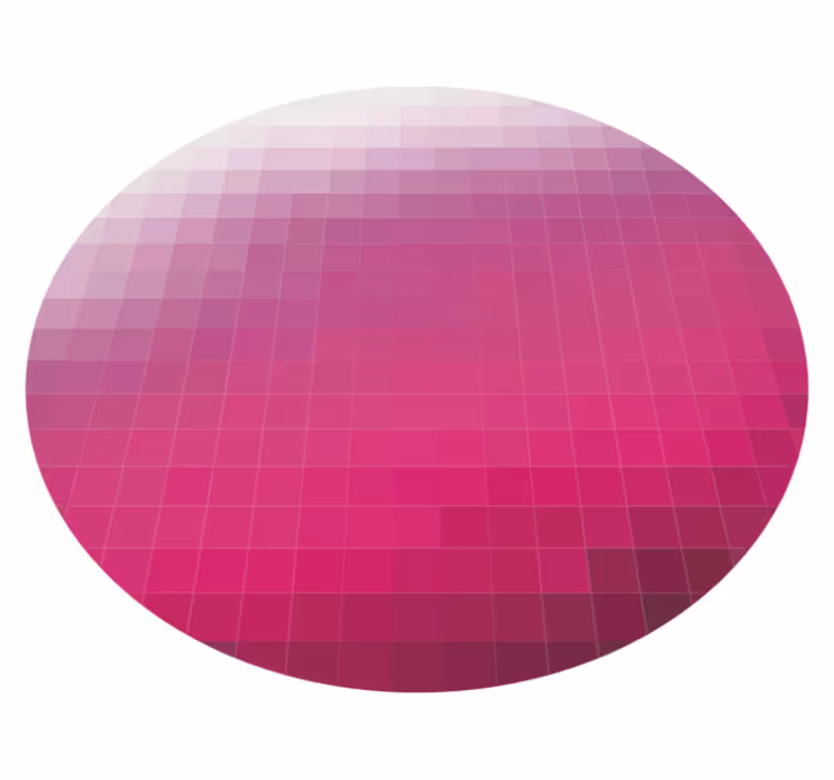 Gradientová koule Minimalistický vinylový koberec - TenStickers