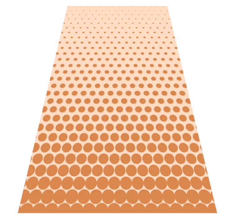 Padající barevné puntíky geometrické koberce - TenStickers