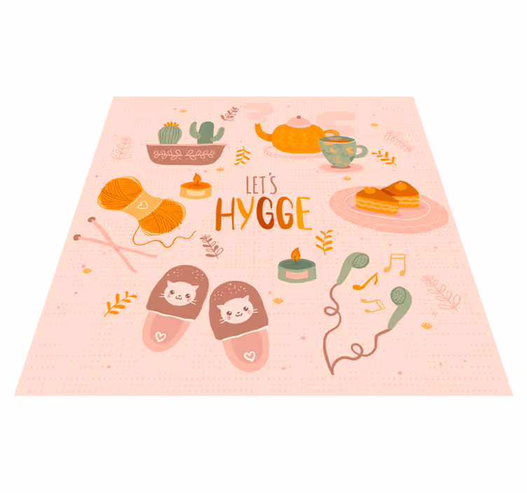 Vinylový koberec pro teenagery s útulným designem - TenStickers