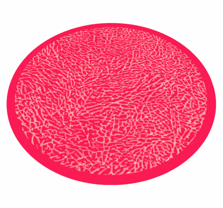 Zářivě růžový design Vinylový koberec s texturou - TenStickers