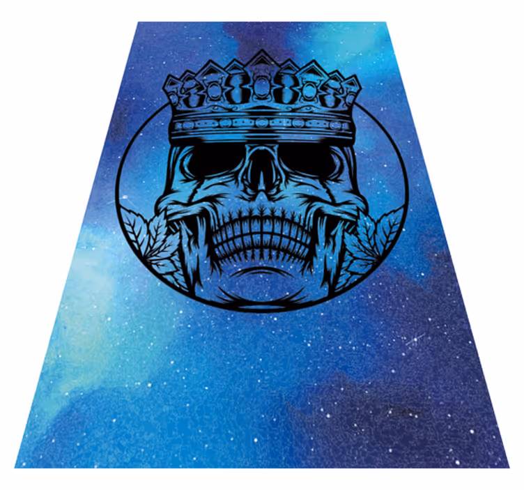 Vinylový koberec hipster galaxy crown teen - TenStickers