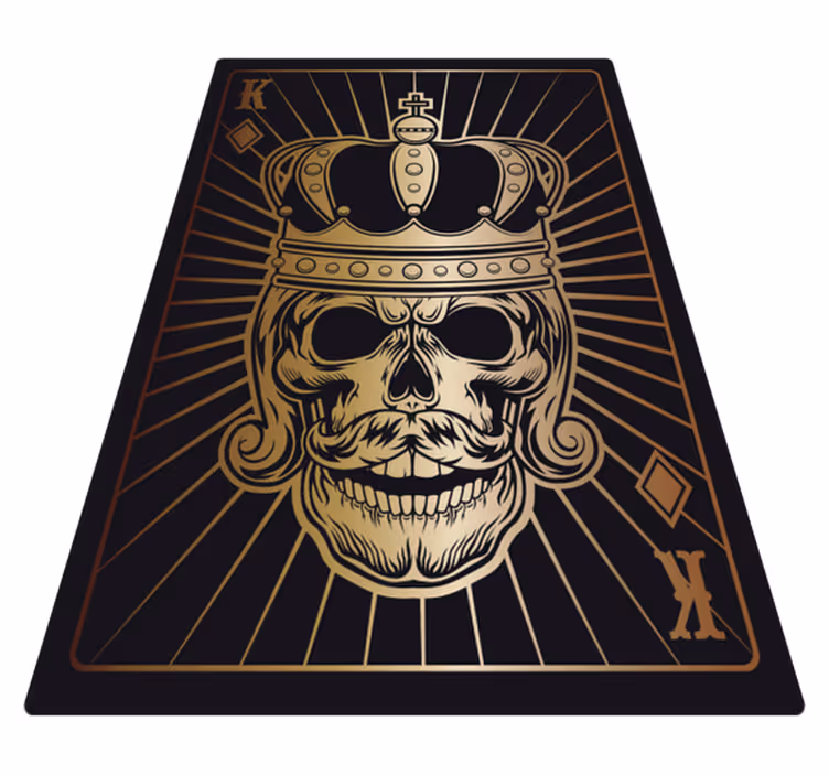 King of diamonds teen vinylový koberec - TenStickers