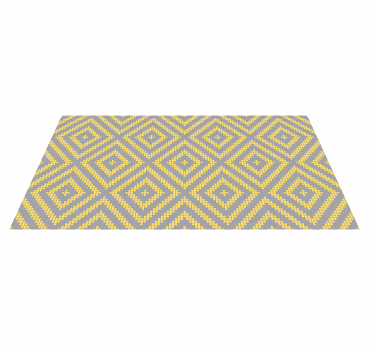 Geometrické koberce pantone rhombesus - TenStickers