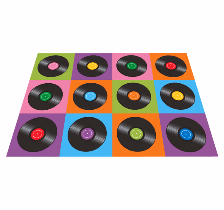 Kuchyňské vinylové diskové desky vinylový koberec - TenStickers