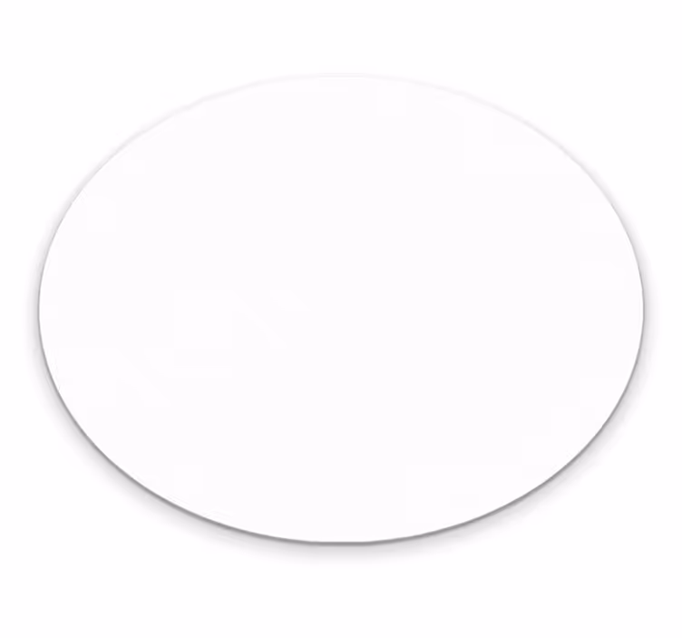 Bílé pozadí moderní vinylový koberec - TenStickers