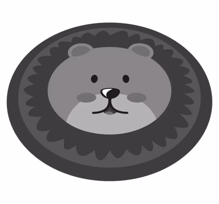 Dětská hrací vinylový koberec severská šedá lyon - TenStickers