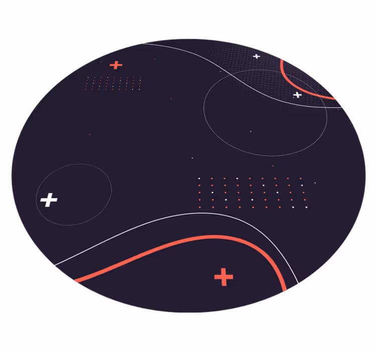 Polotónování pozadí s linkami moderní koberec - TenStickers