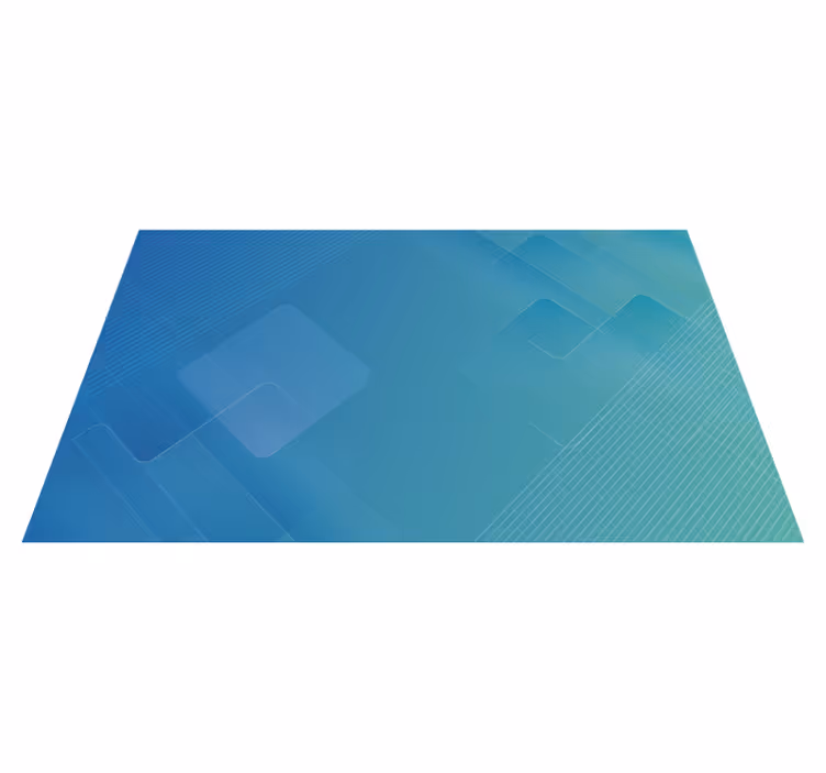 Abstraktní geometrické vrstvy Moderní vinylový koberec - TenStickers