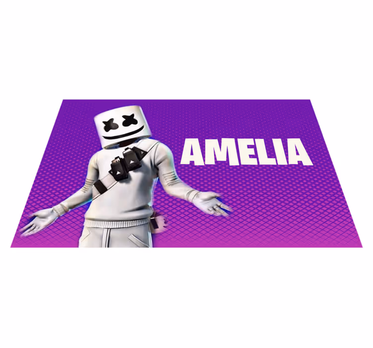 Djská figurka se jménem Vinylový koberec pro teenagery - TenStickers